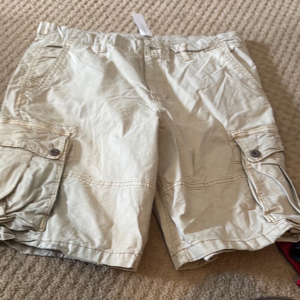 American Eagle Outfitters Tan Athletic Shorts